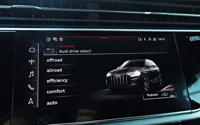 Audi Q7 cena 389800 przebieg: 39269, rok produkcji 2023 z Szczekociny małe 781